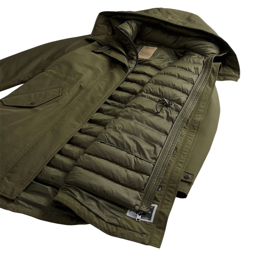 Parka 3 in 1 in Ramar Cloth da donna Woolrich | CFWWOU1105DAG